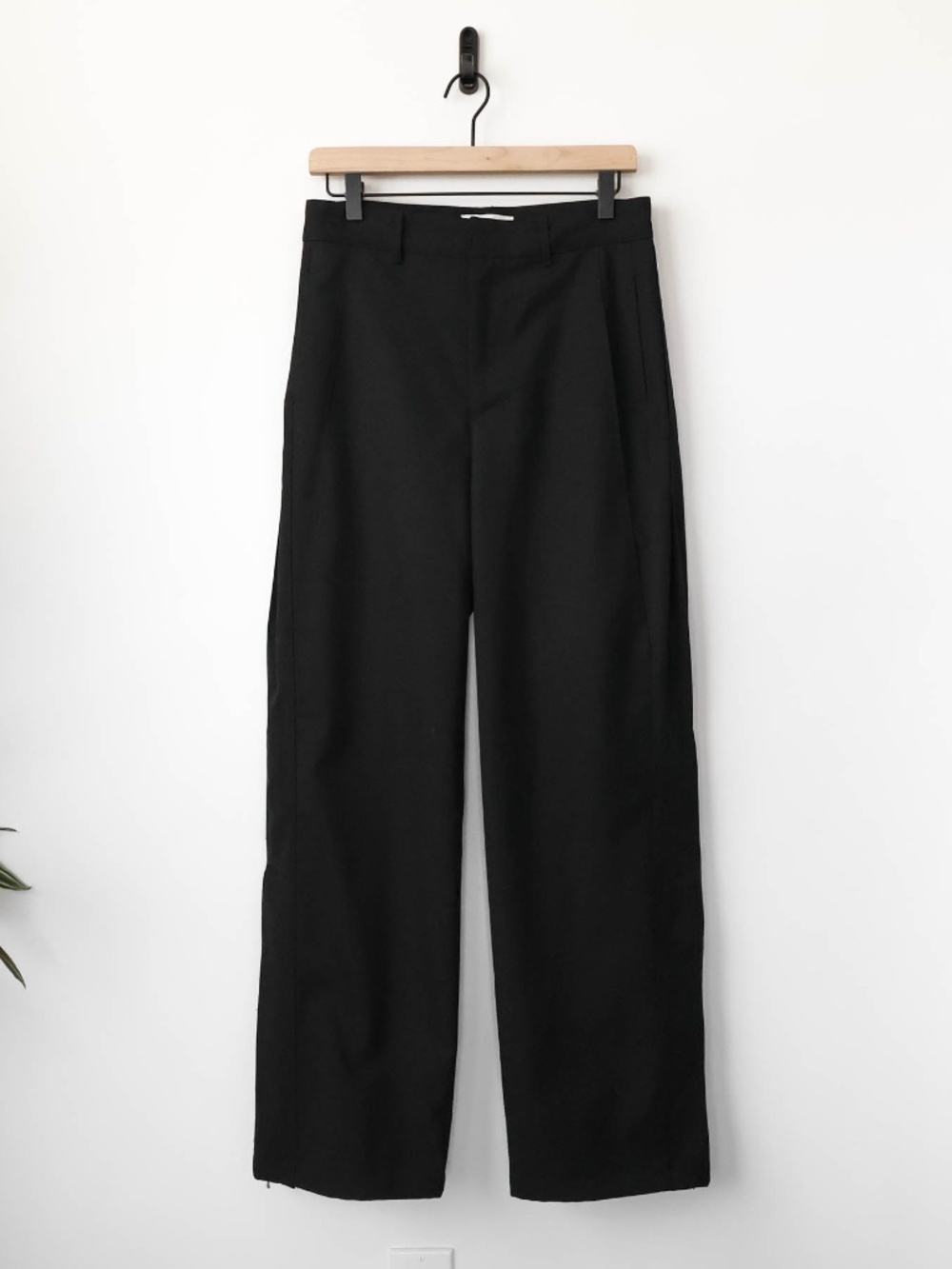 Rare Vuja De Pleated Zipper Trouser Pants Made In Japan